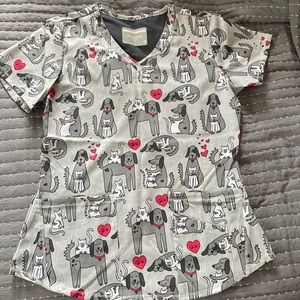 Women scrub top